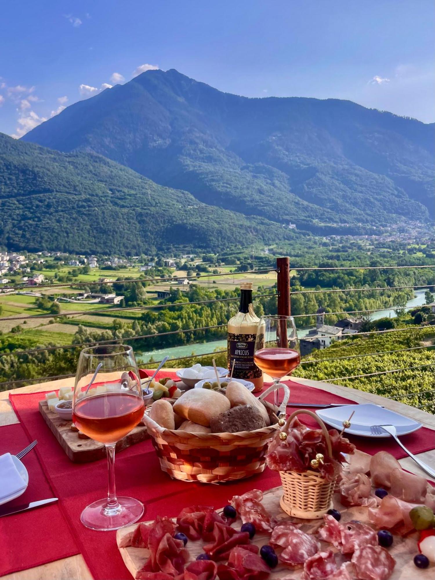 Ca' Barroni Agriresort Sondrio Dış mekan fotoğraf